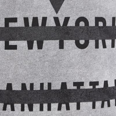 Boys grey New York print t-shirt